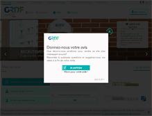 Tablet Screenshot of grdf.fr